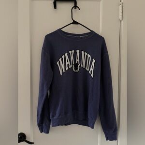 Marvel Avengers Black Panther Crew Neck Sweatshirt